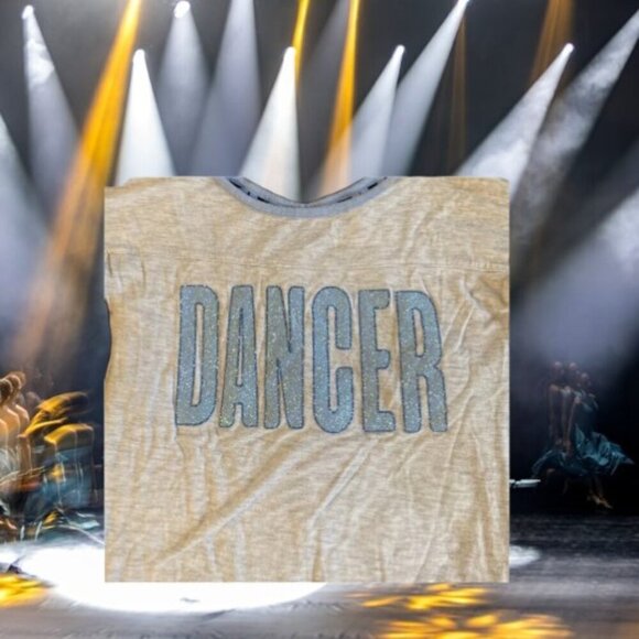 Justice Active Glitter Dancer Graphic Tee - Picture 5 of 6